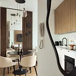 Апарт-отель Granaria Premium River View By Downtown Гданьск