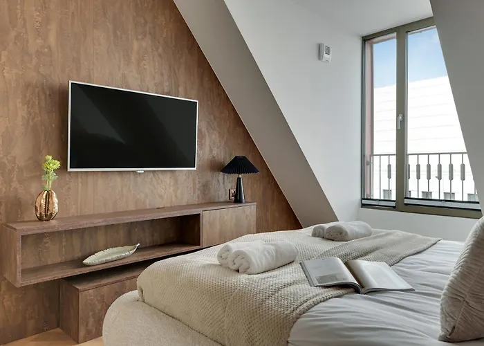 Granaria Premium River View By Downtown 아파트호텔 그단스크